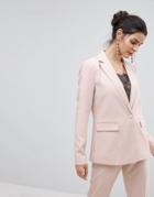 Y.a.s Tailored Blazer - Pink