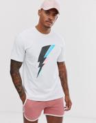 Converse Pride Bolt T-shirt In White