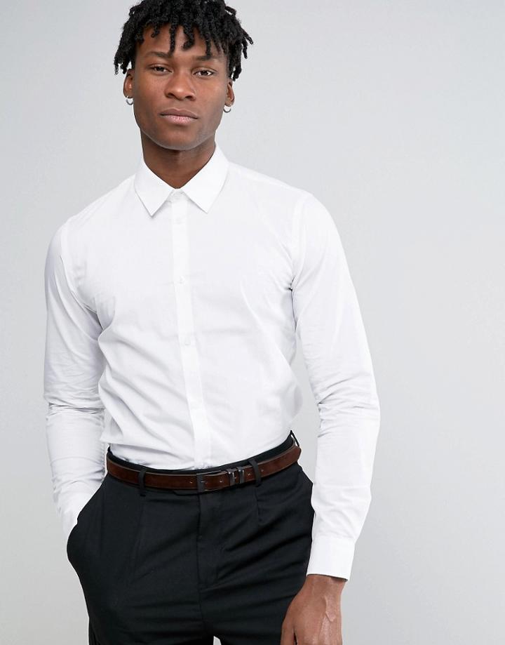 Casual Friday Shirt In Regular Fit - White