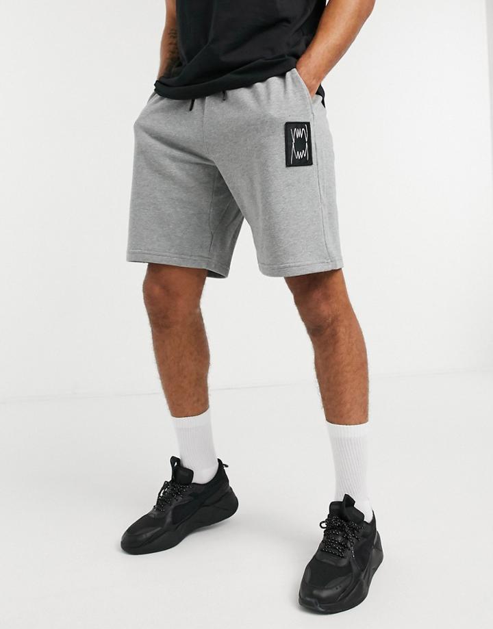 Puma Hoops Shorts In Gray-grey