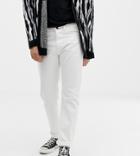 Reclaimed Vintage The '89 Original Fit Jeans In White-blue