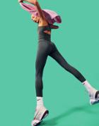 Asos 4505 Super Clean Finish Legging-green