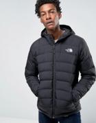 The North Face La Paz Hooded Down Jacket In Black - Black