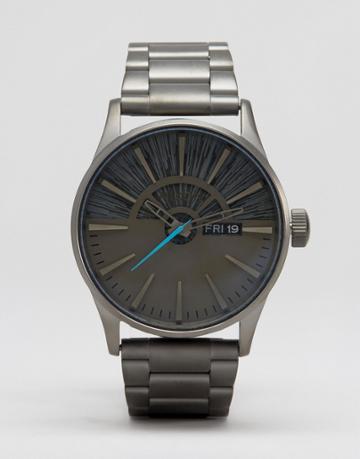 Nixon X Star Wars Millenium Falcon Sentry Ss Watch - Silver