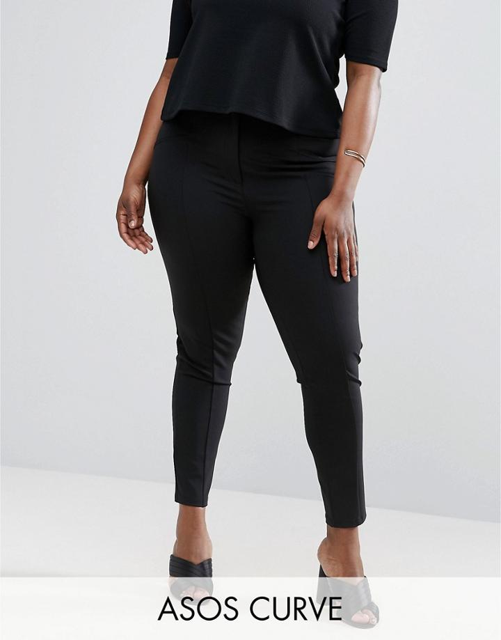 Asos Curve Ultimate Fit Skinny Pant - Black