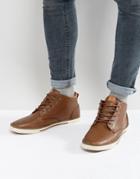 Call It Spring Iberawia Hi Top Sneakers In Tan - Tan