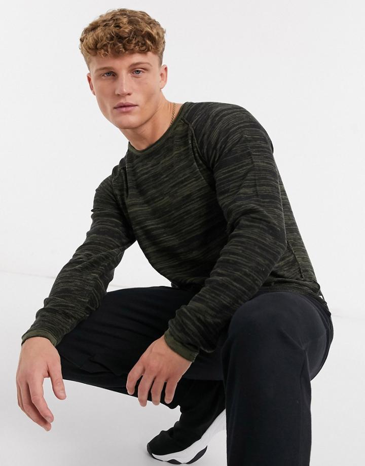 Jack & Jones Originals Knitted Sweater-green
