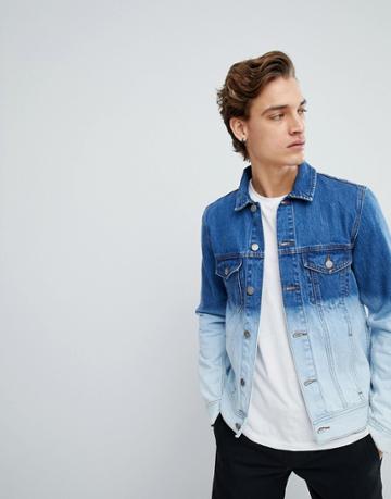 Dr Denim Dwight Blue Tunes Denim Jacket - Blue