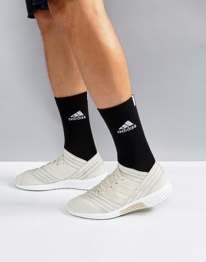 Adidas Soccer Nemeziz Tango 17.1 Boost Sneakers In Beige By2465 - Beige