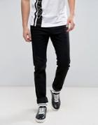 Versace Jeans With Logo In Slim Fit - Black