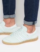 Adidas Originals Hamburg Sneakers In Green S79986 - Green