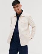 M.c.overalls 60/40 Work Jacket In Cream - Cream