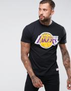 Mitchell & Ness Nba L.a Lakers T-shirt - Black