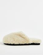 Monki Slippers In Beige - Beige-neutral