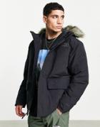 The North Face Arctic Parka Jacket In Black