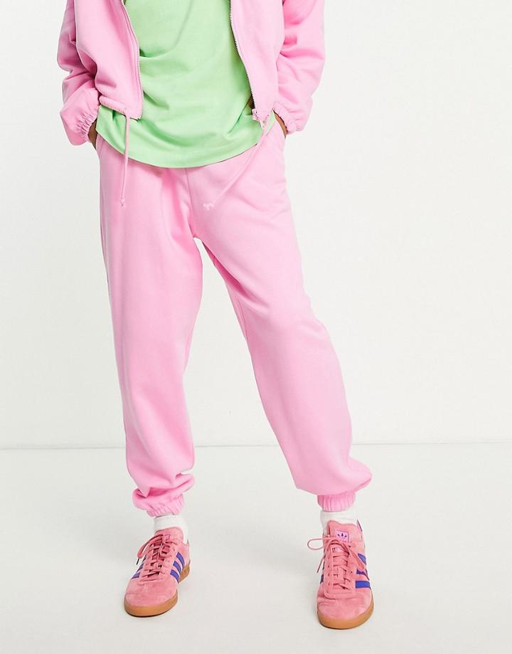 Asos Design Oversized Sweatpants In Pink - Part Of A Set