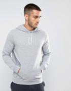 New Look Hoodie With Pocket In Gray - Gray