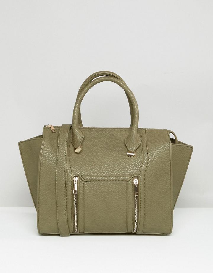 Yoki Winged Tote Bag - Green