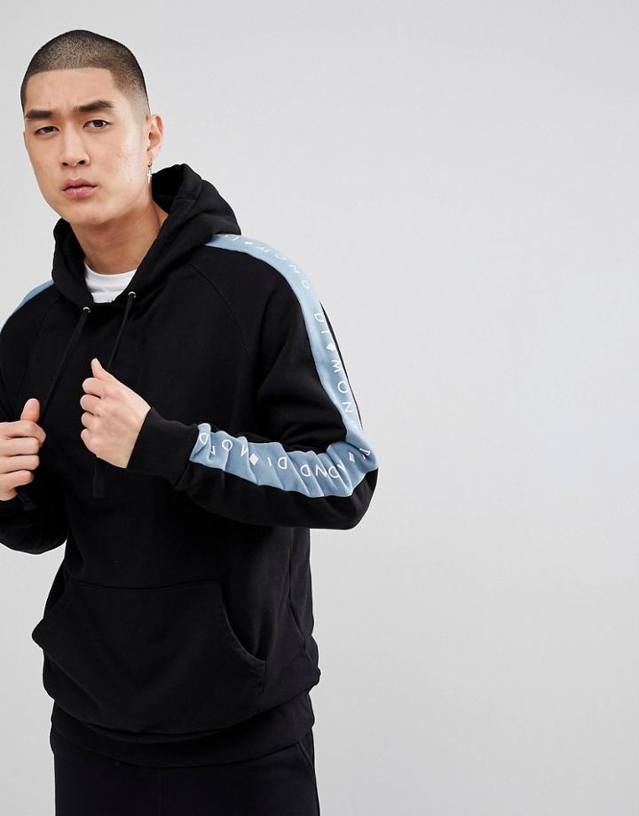 Diamond Supply Fordham Hoodie In Black - Black