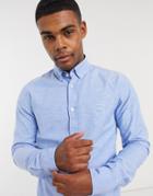 Boss Mabsoot Slim-fit Shirt In Light Blue