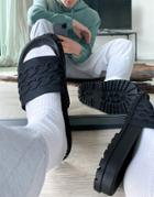 Asos Design Slide With Black Chain Emboss
