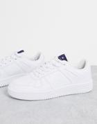 Ben Sherman Sporty Lace Up Sneakers In White