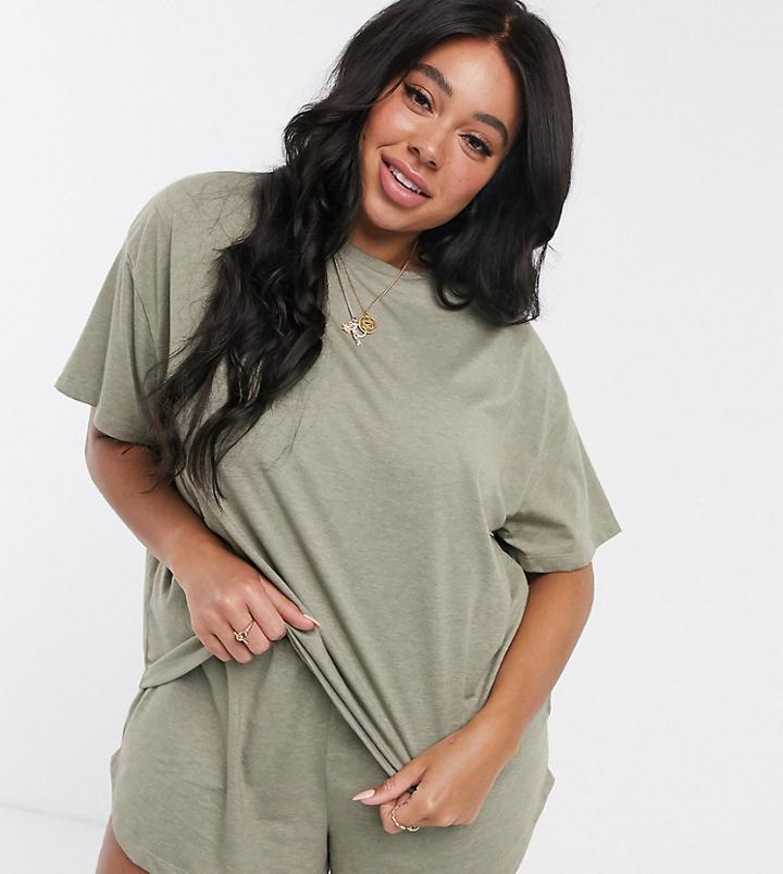 Asos Design Curve Mix & Match Jersey Tee