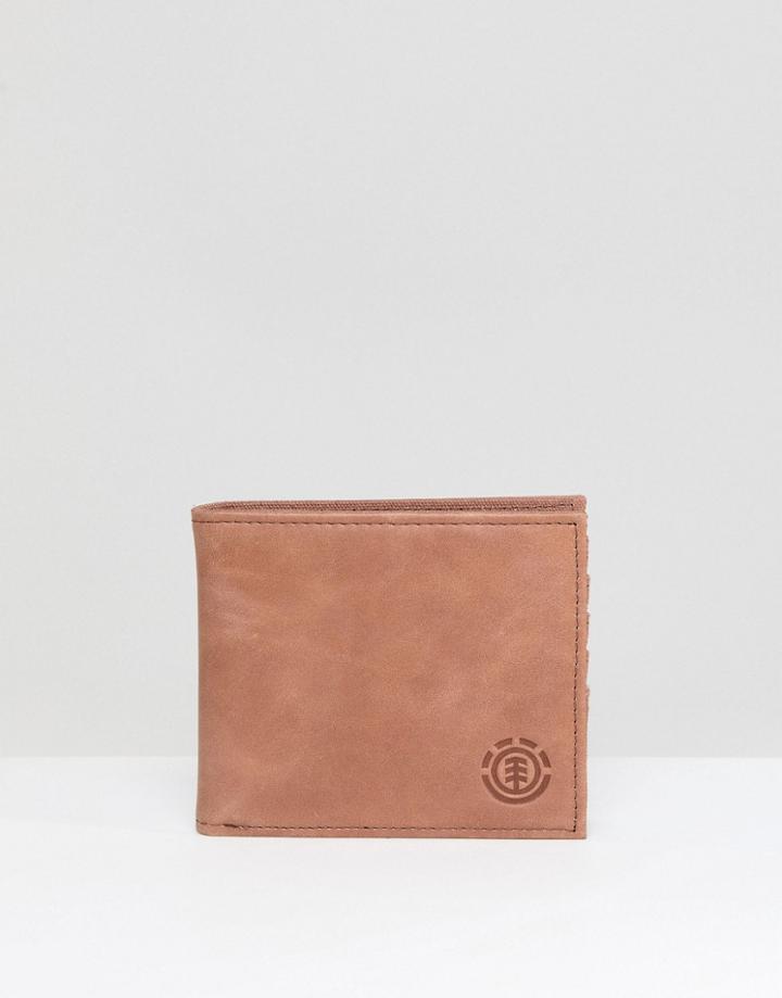 Element Avenue Wallet In Tan - Tan