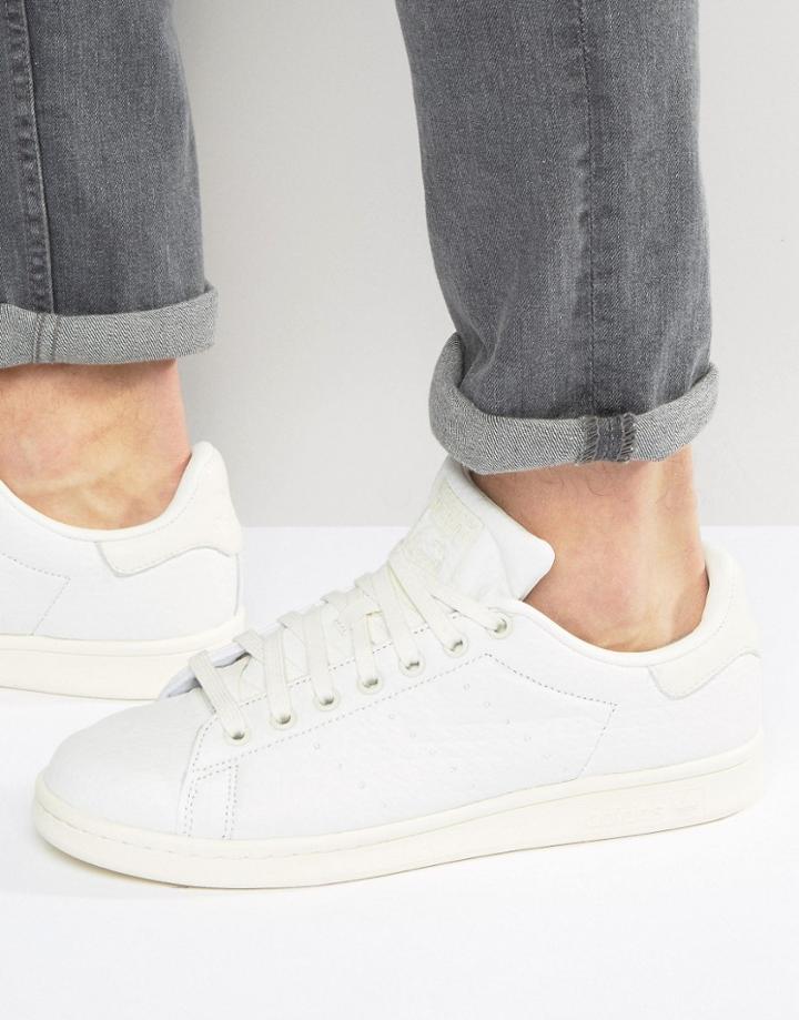 Adidas Originals Stan Smith Sneakers In White Bb0036 - White