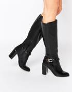 Asos Chain Mail Knee High Boots