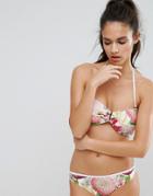 Ted Baker Encyclopedia Floral Bandeau Bikini Top - Multi