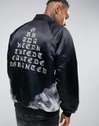Granted Tour Souvenir Bomber Jacket - Black