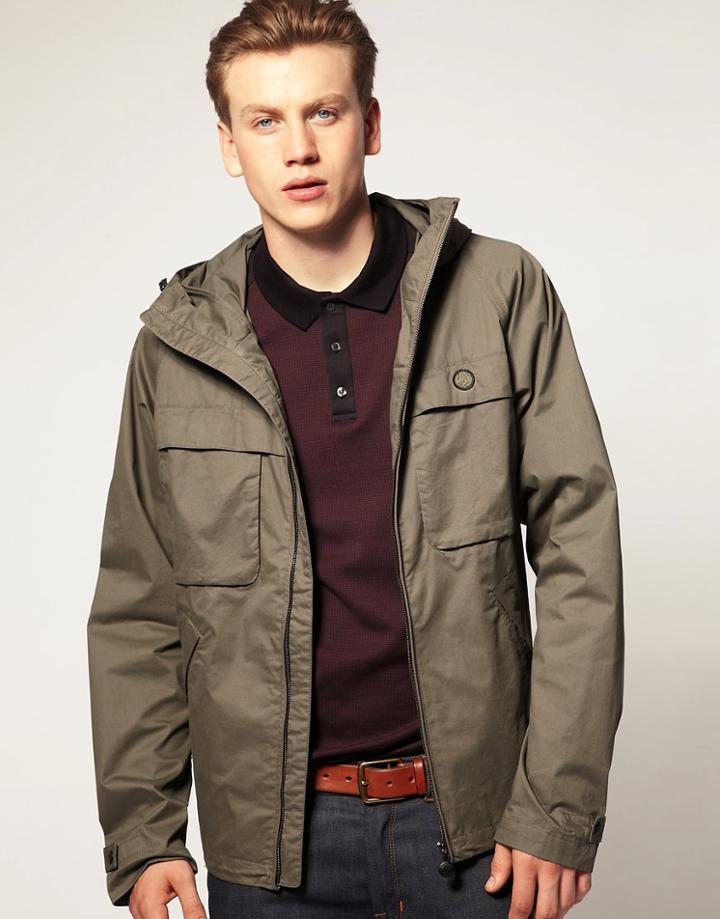 Pretty Green By Liam Gallagher Walker Jacket - Green