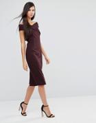 Finders Keepers Be Still Off The Shoulder Dress - Purple