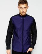 Fred Perry Laurel Wreath Shirt With Color Block