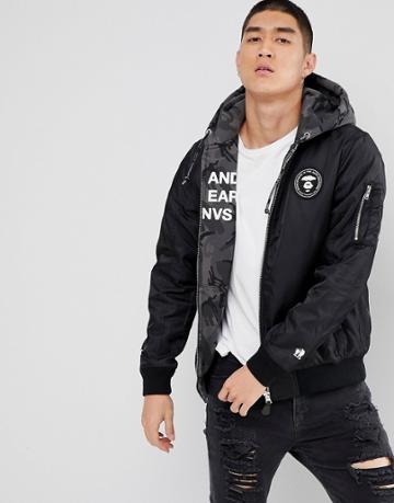 Aape By A Bathing Ape Reversible Jacket - Black