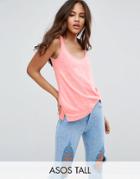 Asos Tall The New Ultimate Tank - Pink