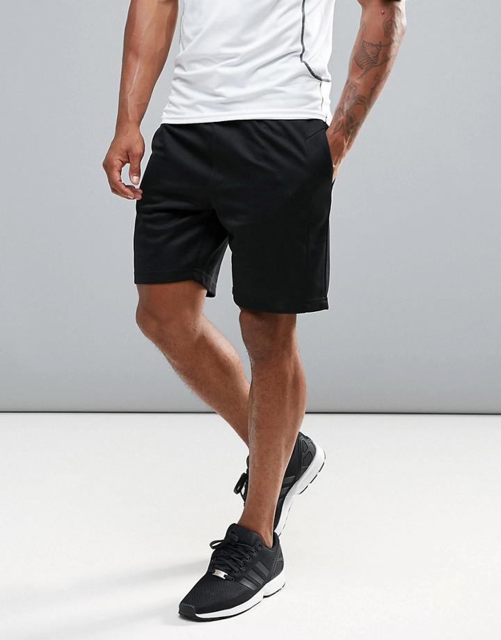Ki5-a Bonded Seamless Gym Shorts - Black