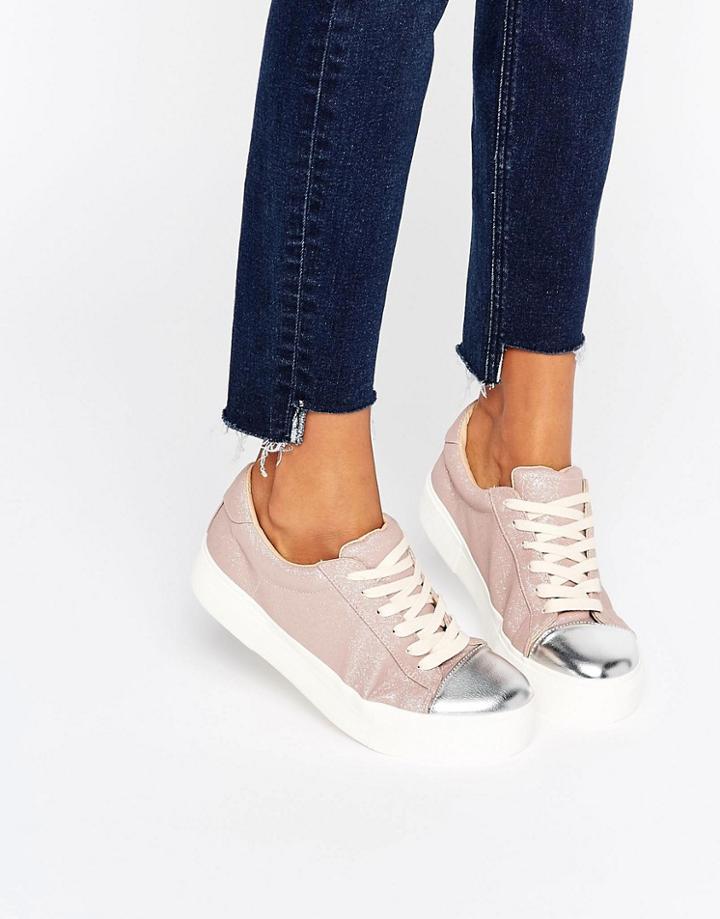 Miss Kg Loco Flatform Sneakers - Pink