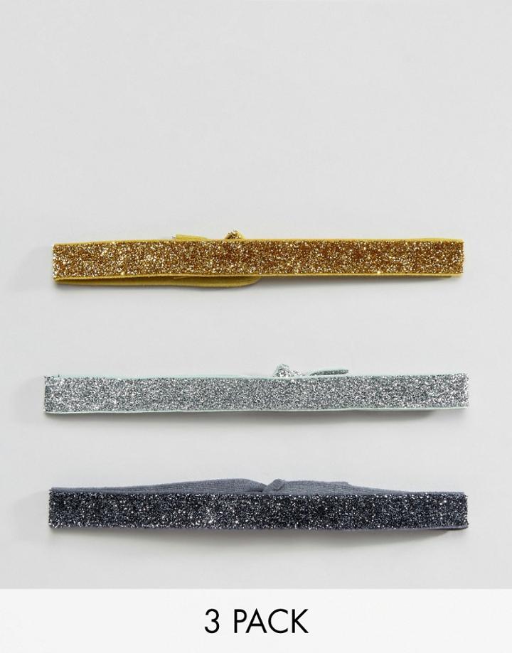 Kitsch Metallic Mix Headbands - Multi