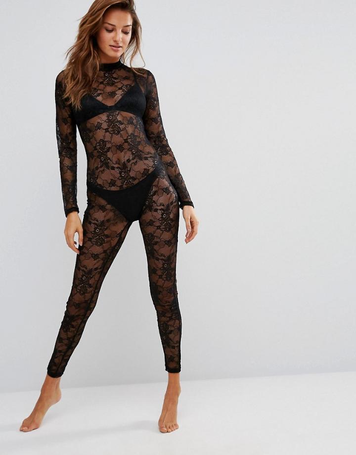 Ann Summers Nevada Jumpsuit - Black