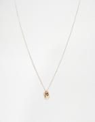 Pieces Danee Long Necklace - Gold