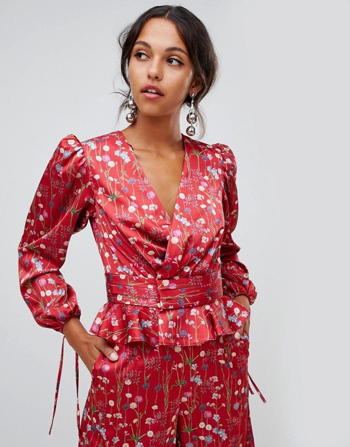 Keepsake Hold Back Long Sleeve Top-multi