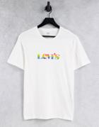 Levi's Pride Community Rainbow Modern Vintage Logo T-shirt In White