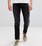 Replay Hyperflex Anbass Distressed Slim Jeans - Black