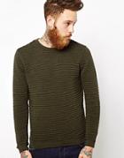 Asos Rib Sweater - Green