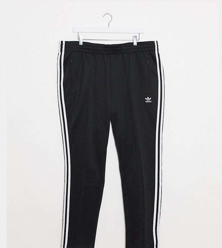 Adidas Originals Plus Adicolor Track Pant In Black