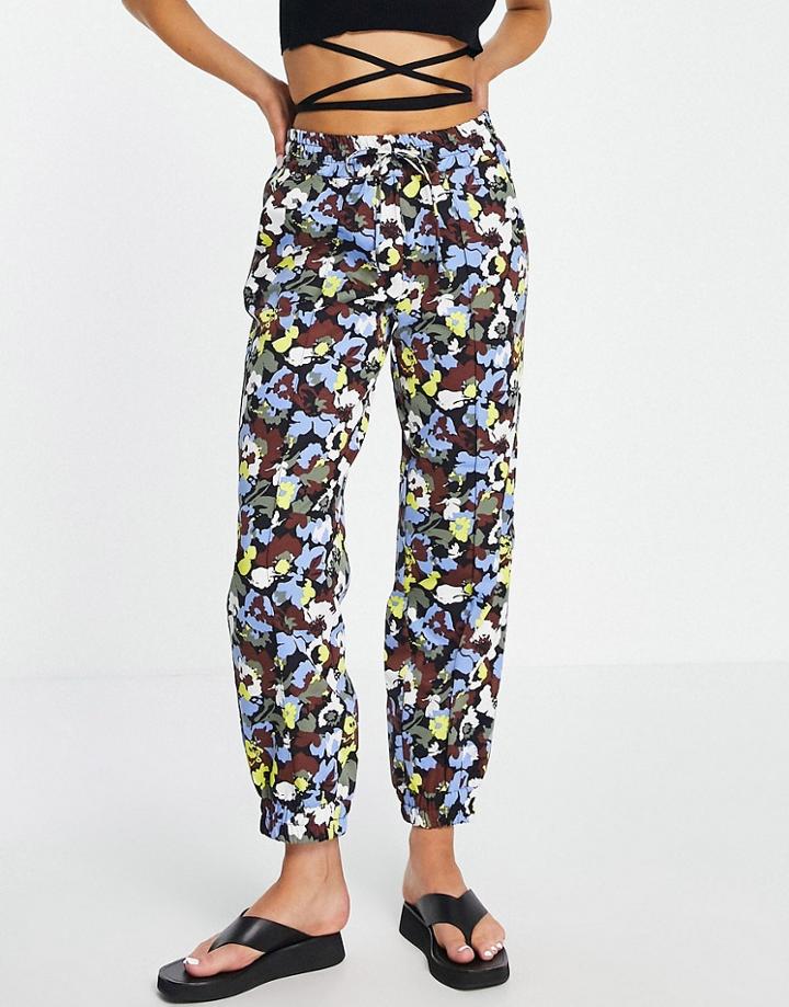Y.a.s Rosita Printed Sweatpants In Black - Part Of A Set