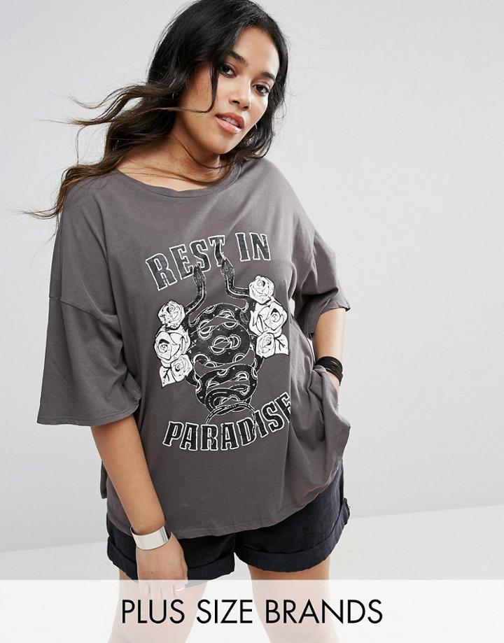 Alice & You Paradise Band Tee - Gray