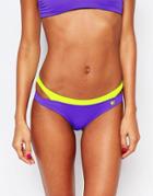 Banana Moon Splash Multi Bikini Bottom - Purple